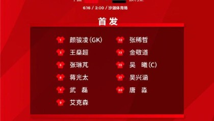 半岛体育-国足VS叙利亚：延续对阵关、菲首发 武磊联手艾克森